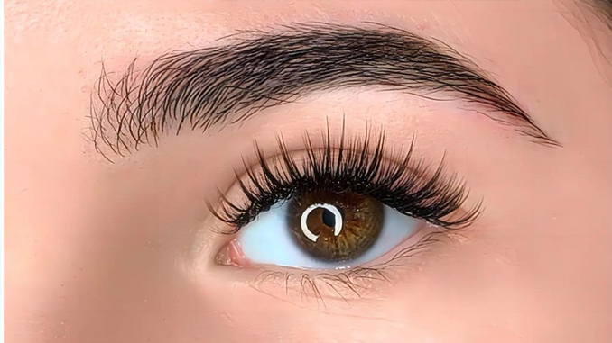 tren bulu mata basah